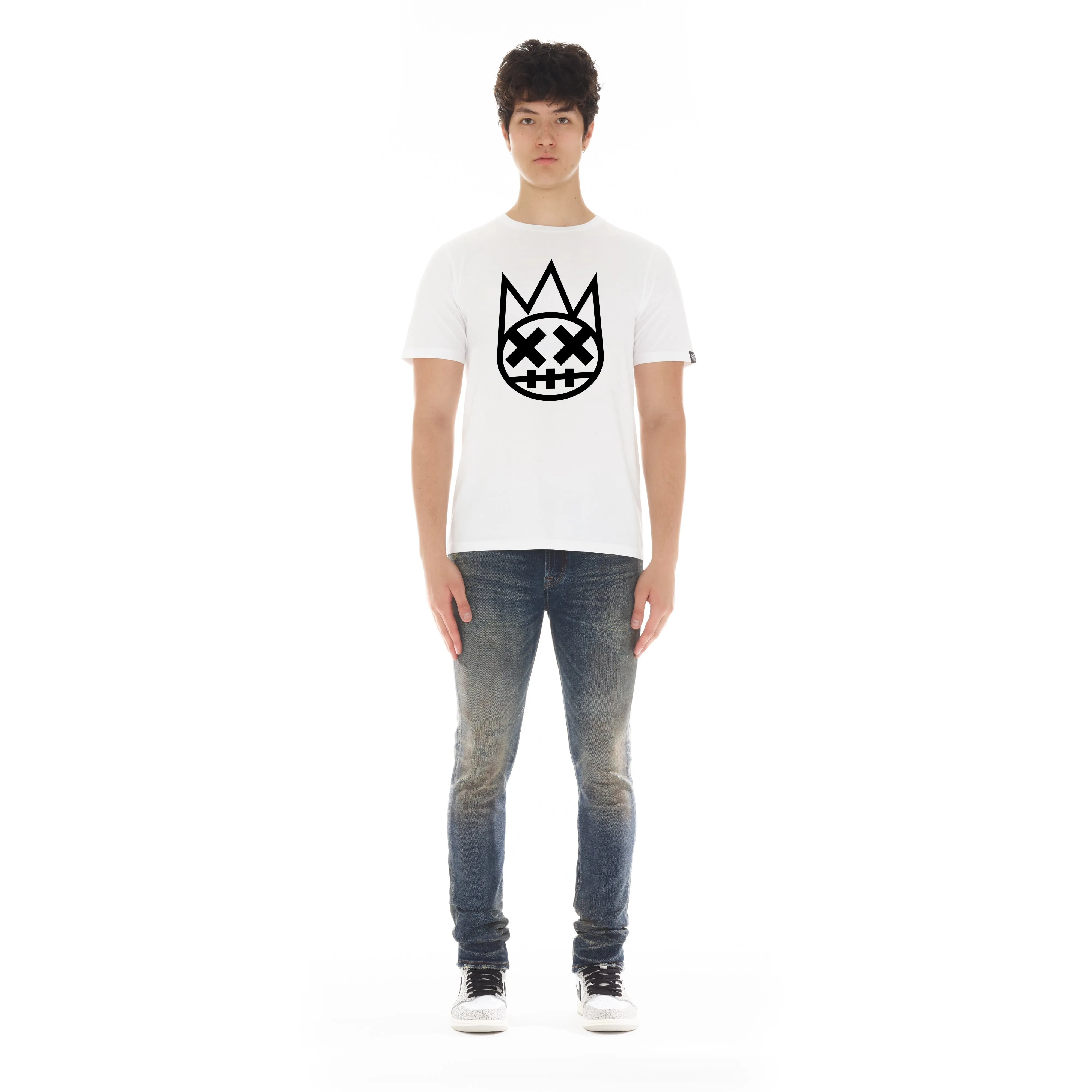 SHIMUCHAN LOGO TEE SHIRT IN WHITE