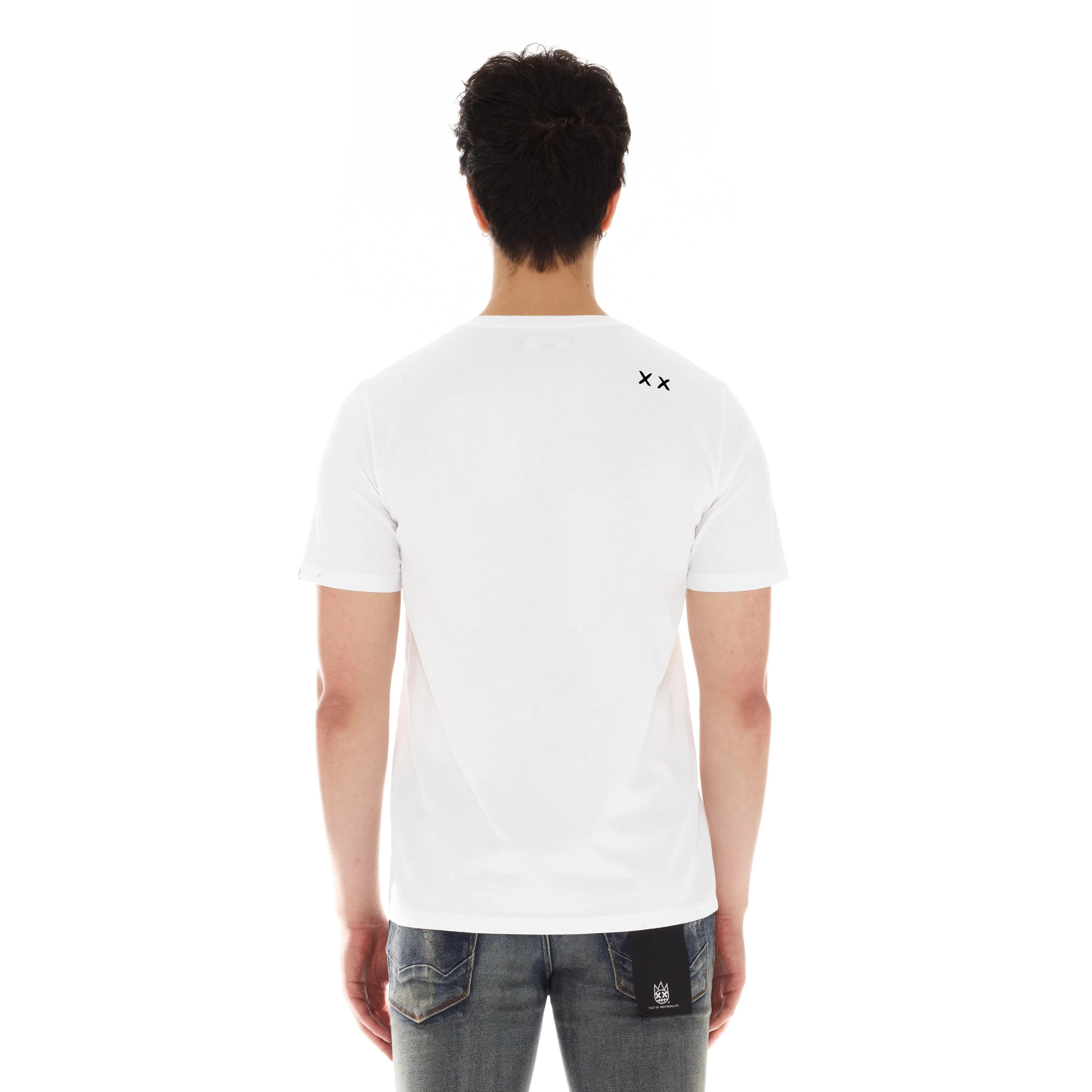 SHIMUCHAN LOGO TEE SHIRT IN WHITE