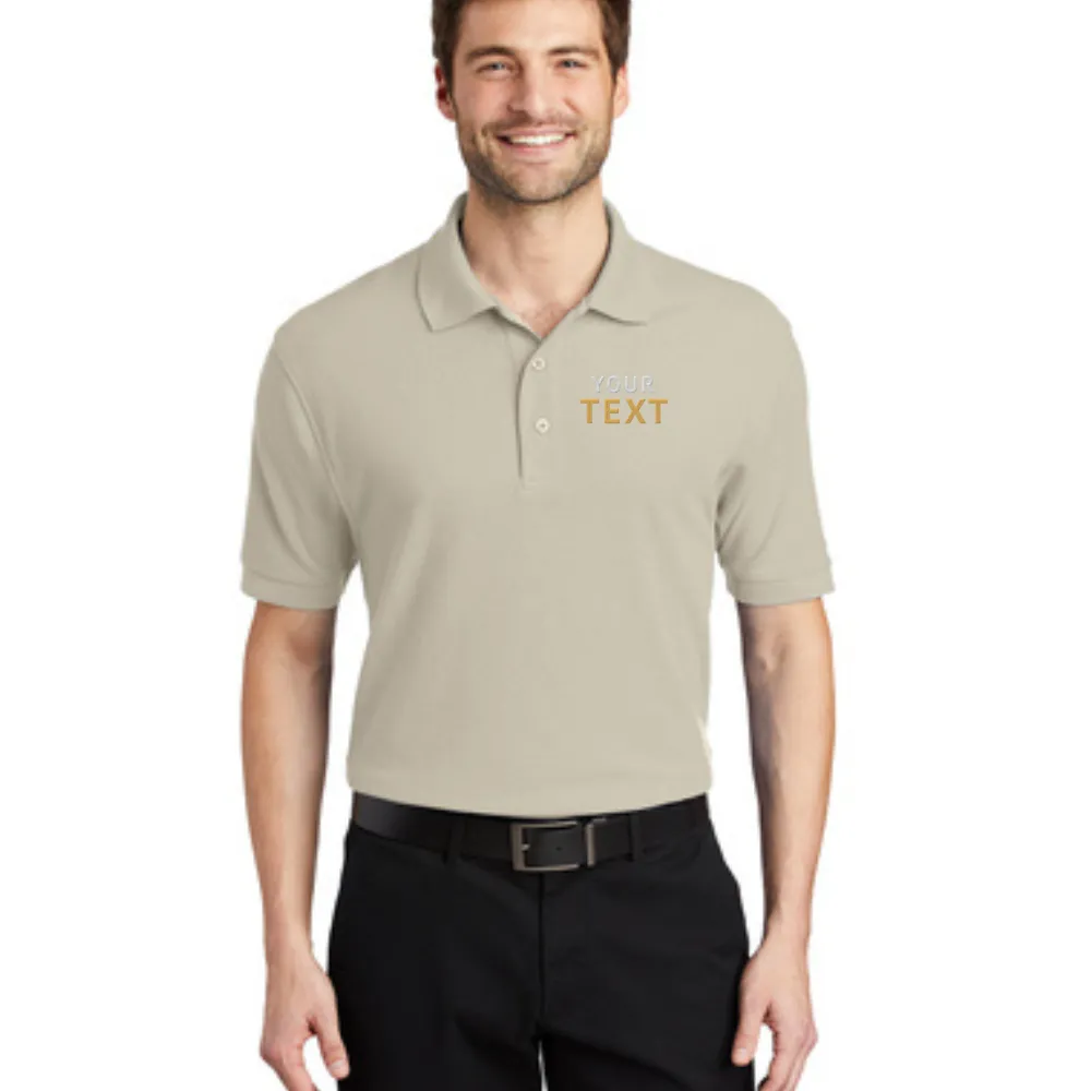 Silk Touch Mens Polo - Personalized