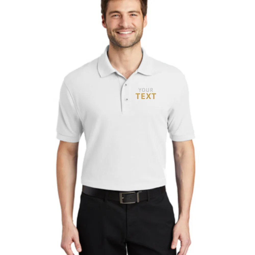 Silk Touch Mens Polo - Personalized