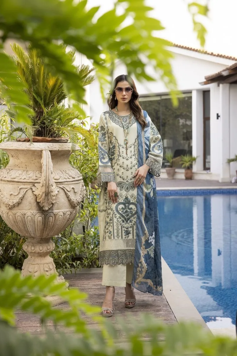 Simrans Ivana Luxury Lawn Chikankari Pakistani Suit SIM184