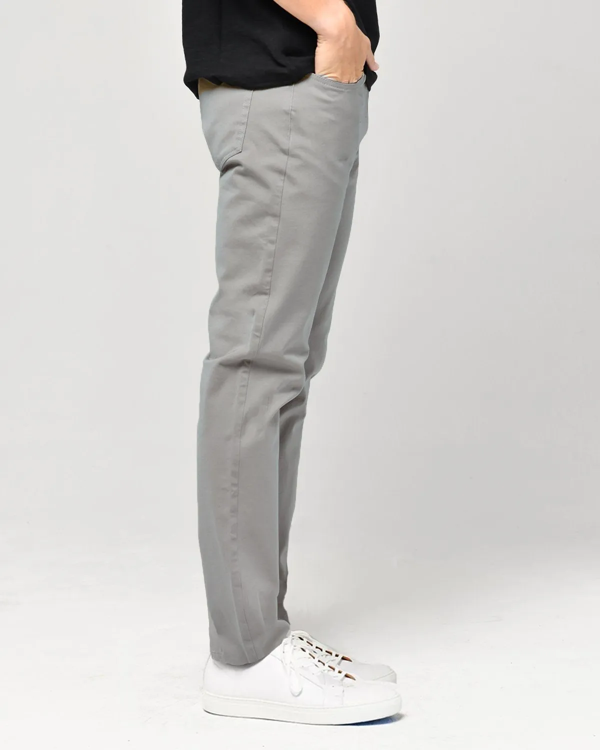 Slate Grey | 5 Pocket Pants