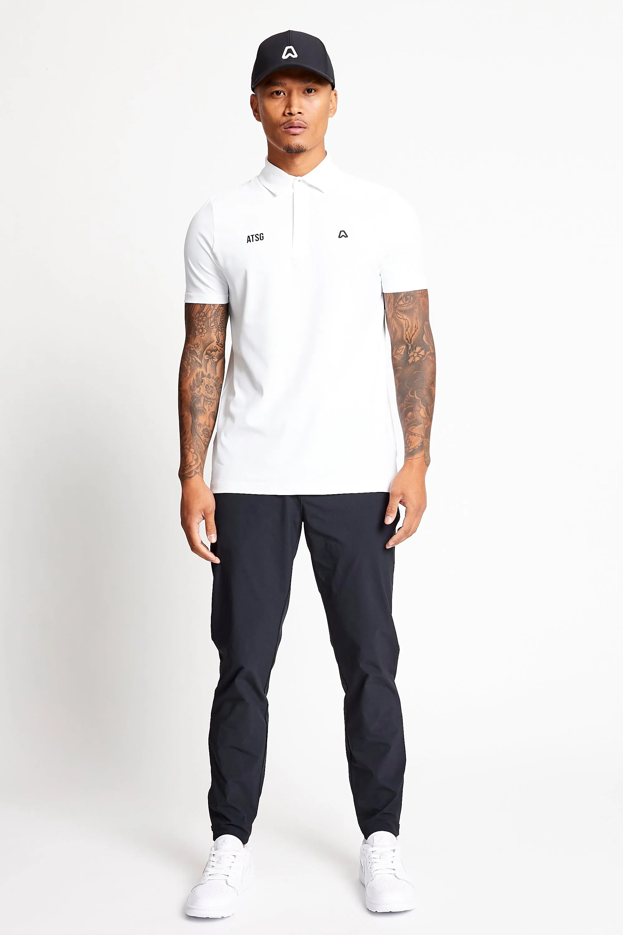 Slim Fit Polo  - Chalk White