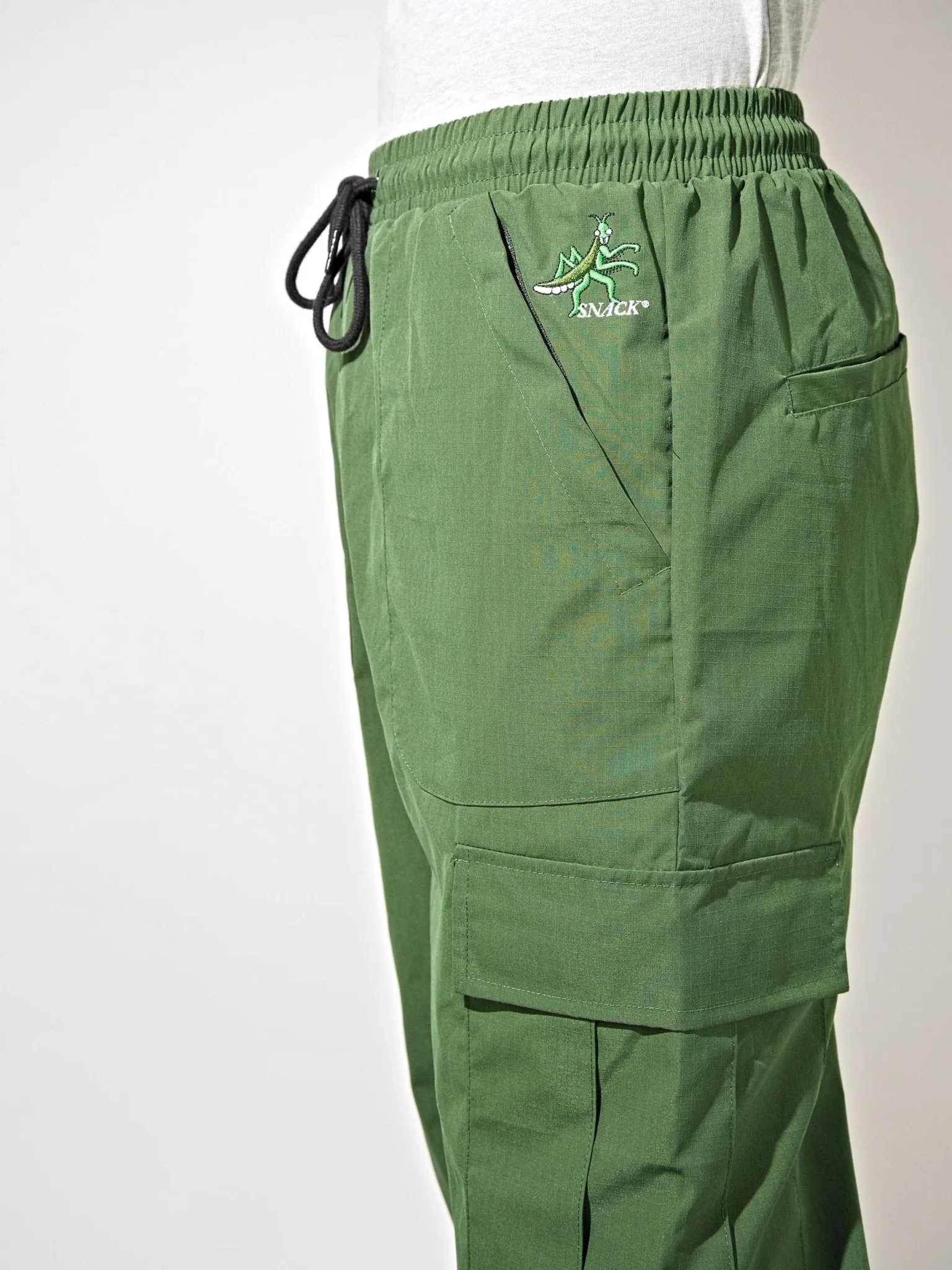 Snack Skateboards - Mantis Ripstop Ninja Cargo Pants - Khaki Green