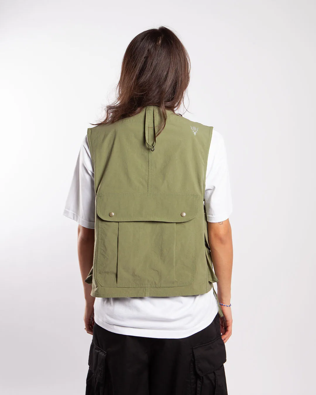 South2 West8 Tenkara Vest - Nylon Oxford Olive