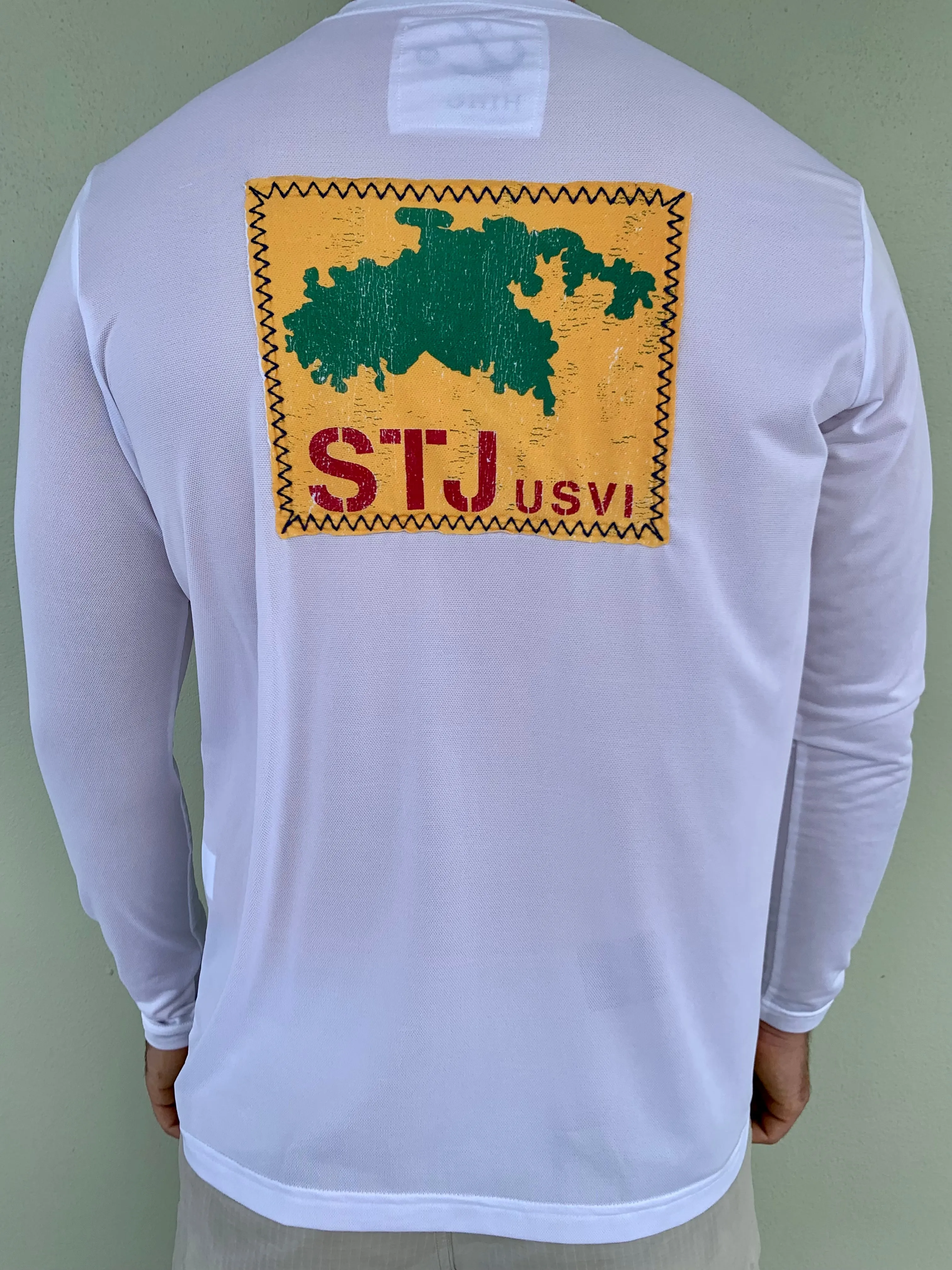 STJ Patch UPF50 Shirt - White