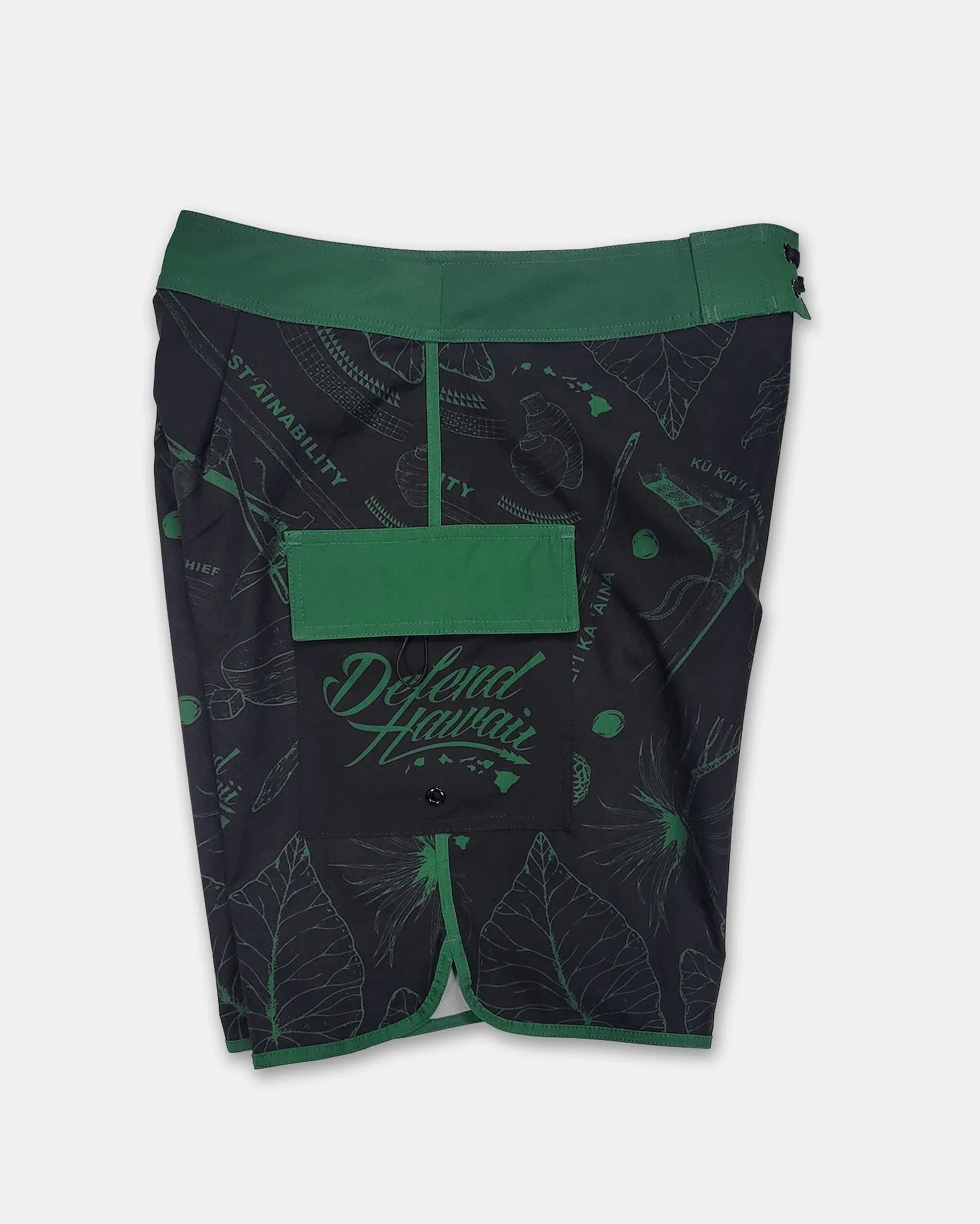 SUST'AINABILITY LA'AU Green Boardshort