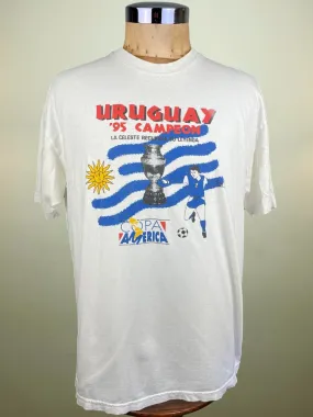 T-Shirt | 1995 | Uruguay | Copa America Winners Bootleg Tee