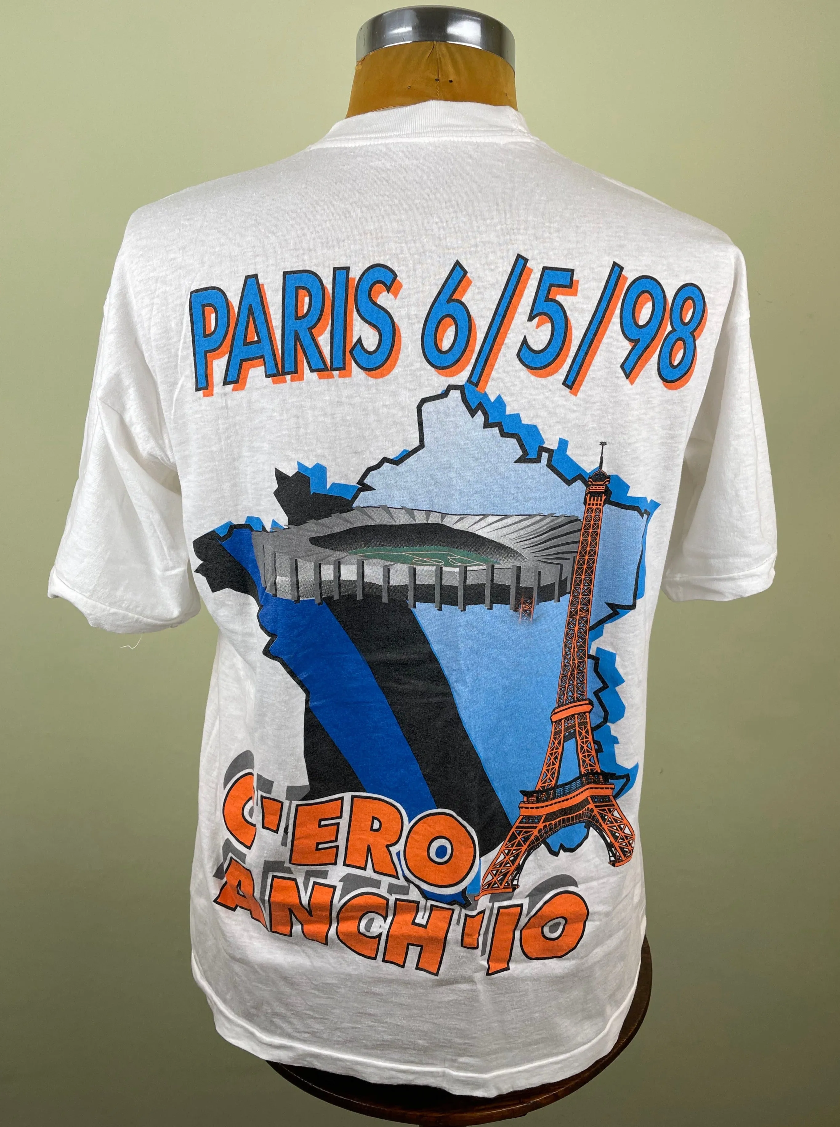 T-Shirt | 1998 | Inter Milan vs Lazio | UEFA Cup Final | Bootleg T-Shirt