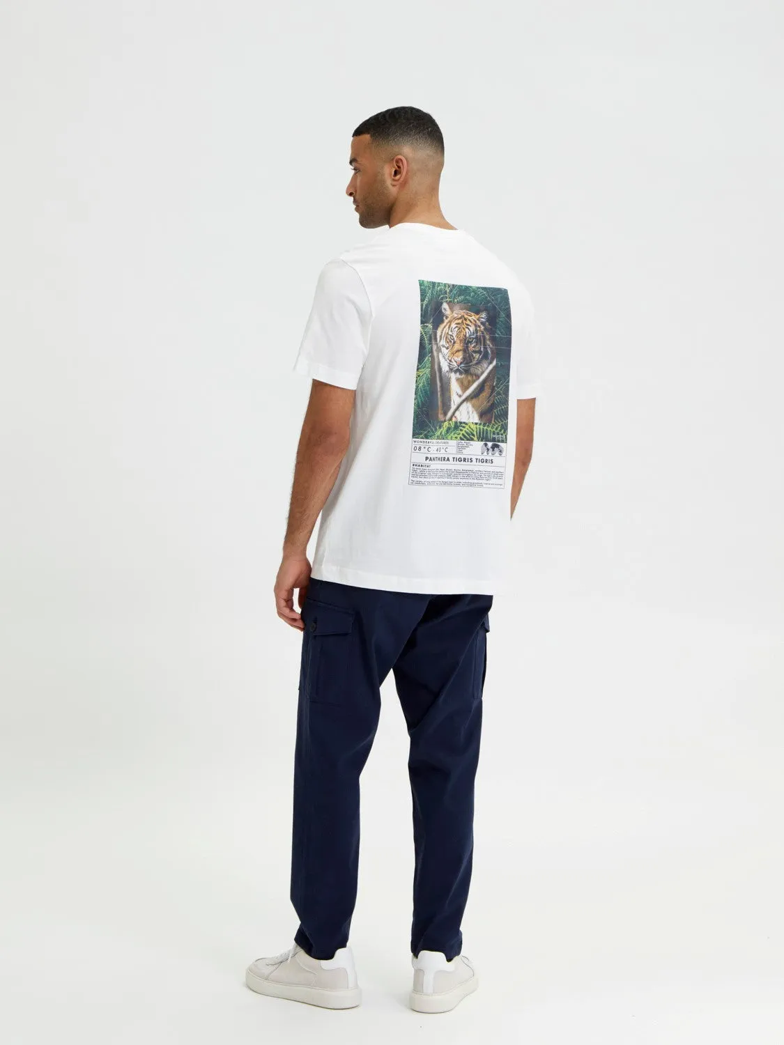 T-SHIRT - SELECTED - 16084672 JOEY TIGER