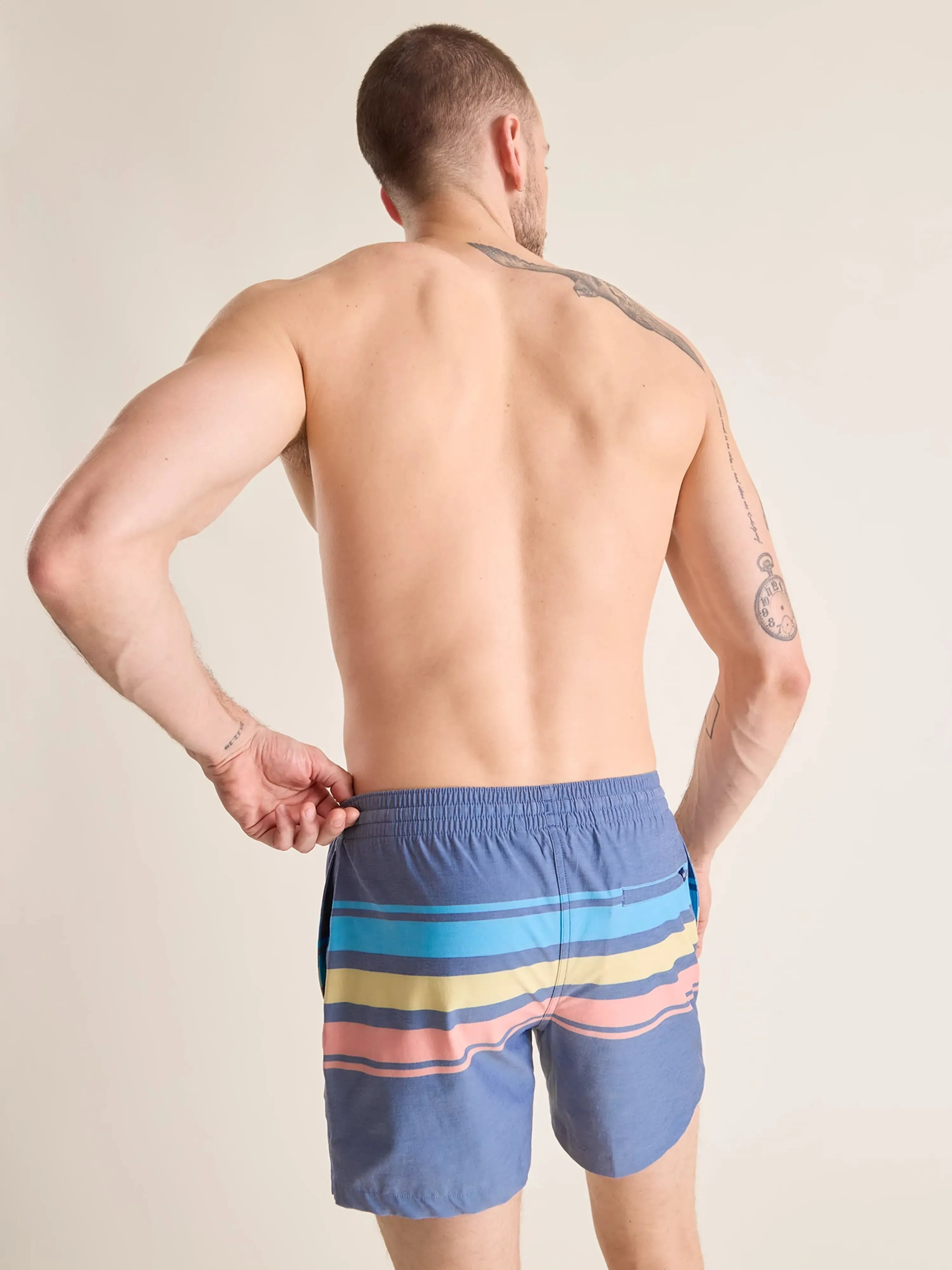 The Retro Sets 5.5" (Faded Classic Swim Trunk)