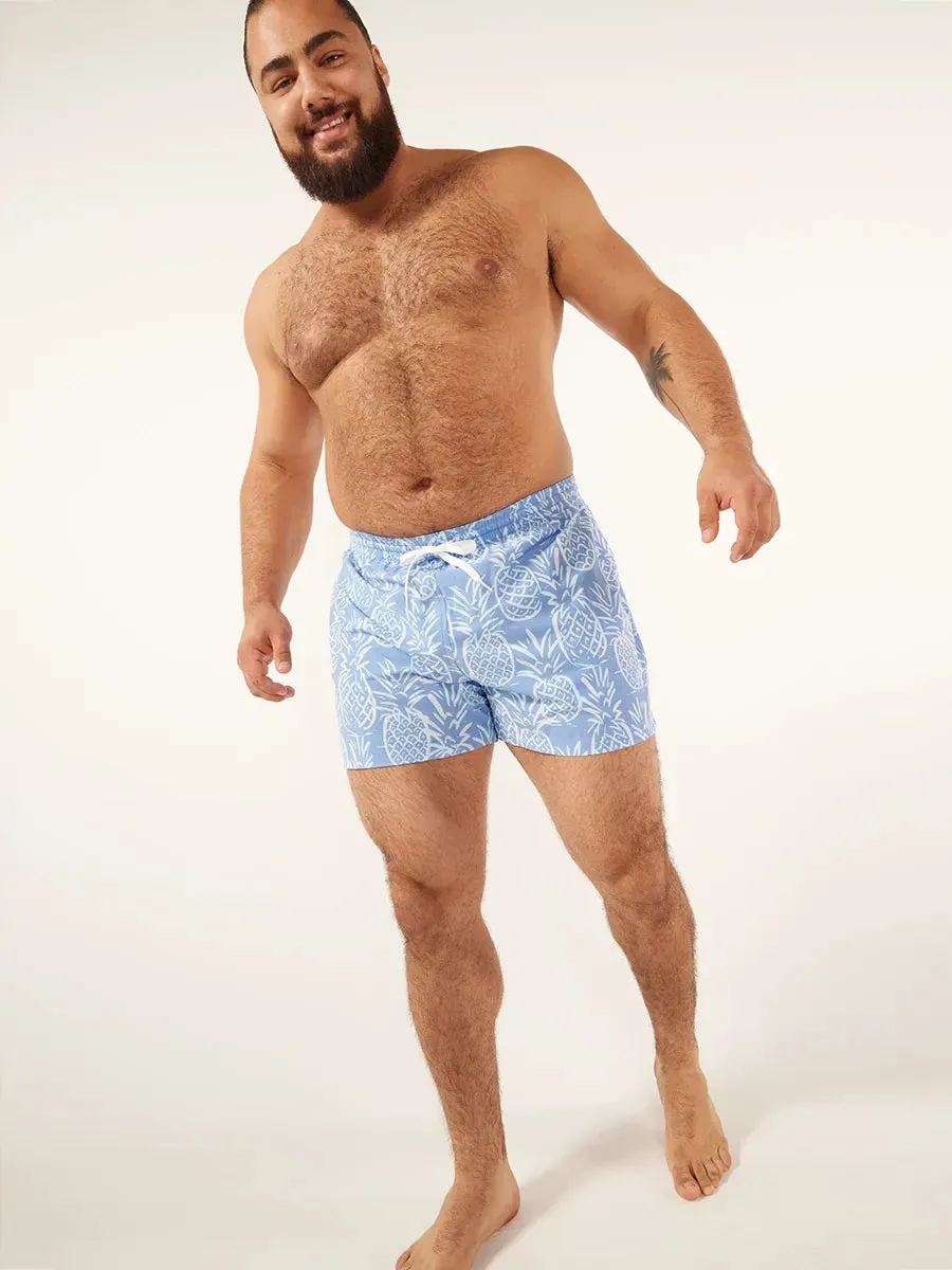 The Thigh-Napples 4" (Faded Classic Swim Trunk)