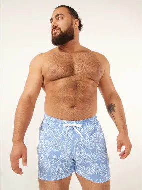 The Thigh-Napples 4" (Faded Classic Swim Trunk)