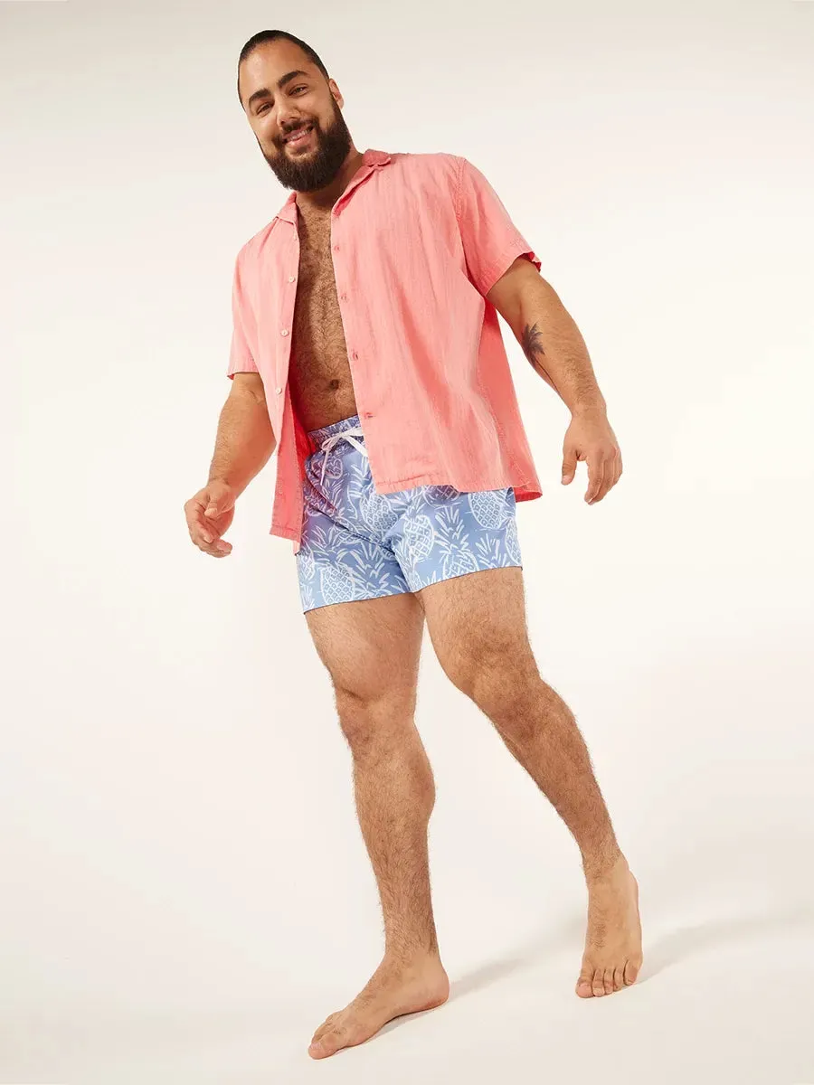 The Thigh-Napples 4" (Faded Classic Swim Trunk)