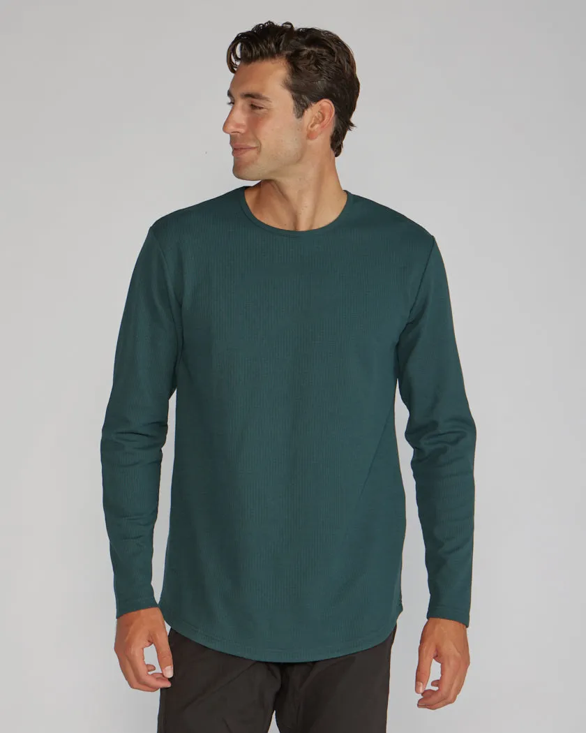 Thermal Drop-Cut Long Sleeve