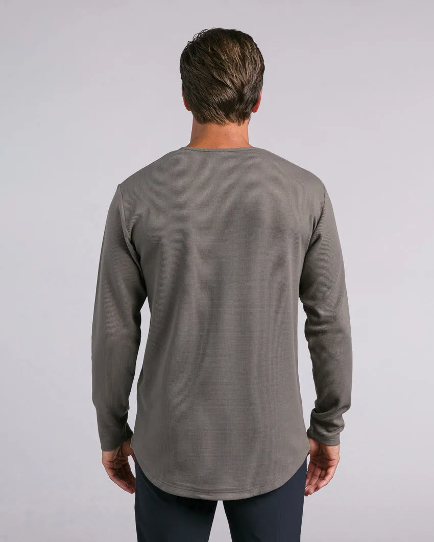 Thermal Drop-Cut Long Sleeve