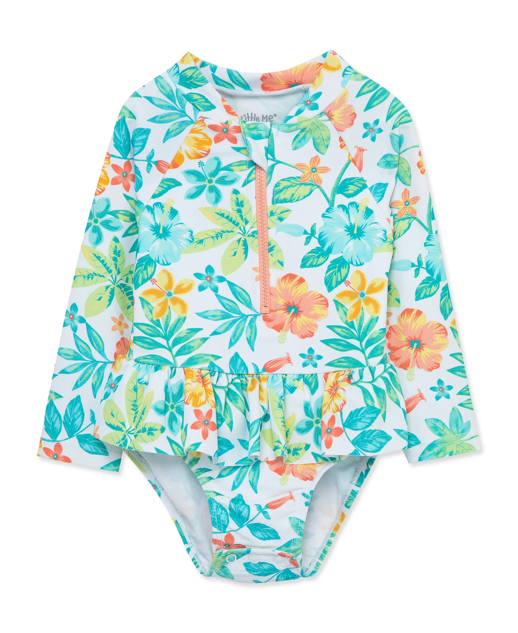 Tropical Toddler One-Piece Rashguard (2T-4T)