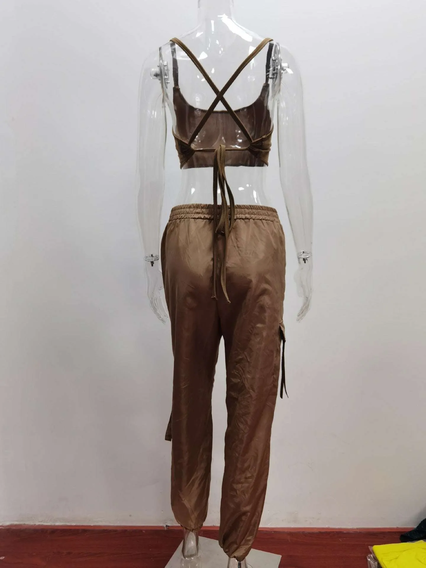 Two-piece vest and trousers