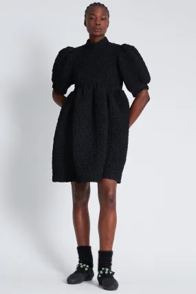 UMA | DRESS SMOCK COTTON BLACK