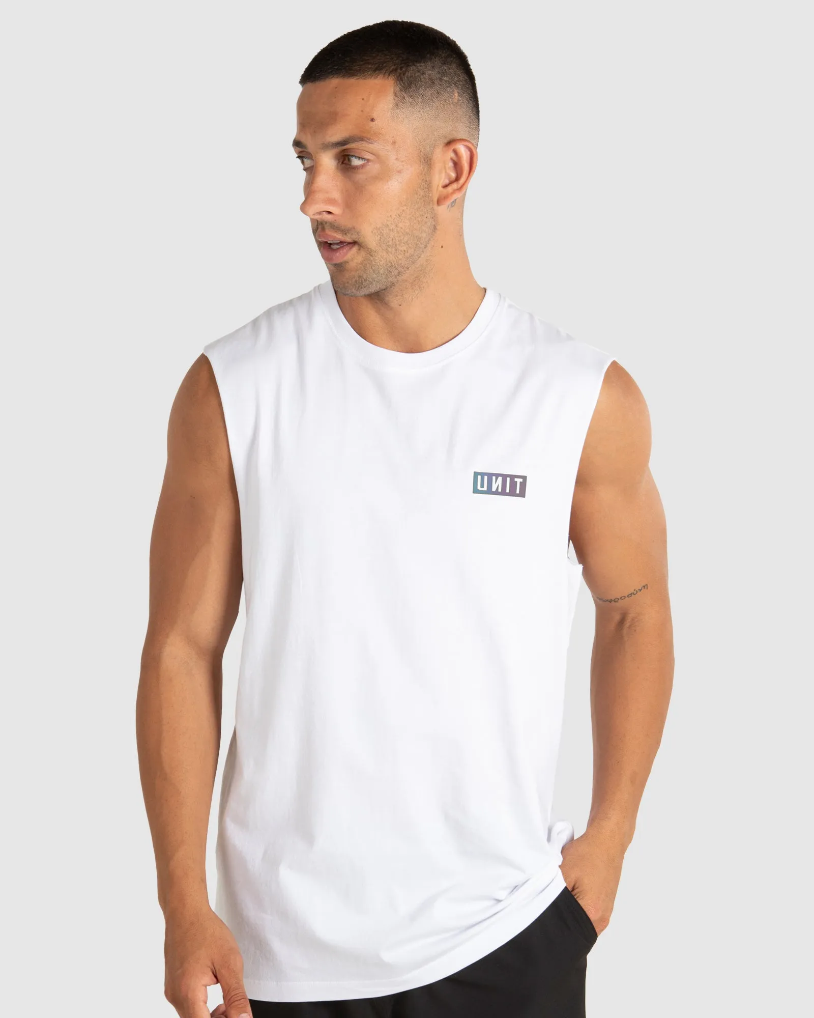 UNIT Command Mens Muscle Tee