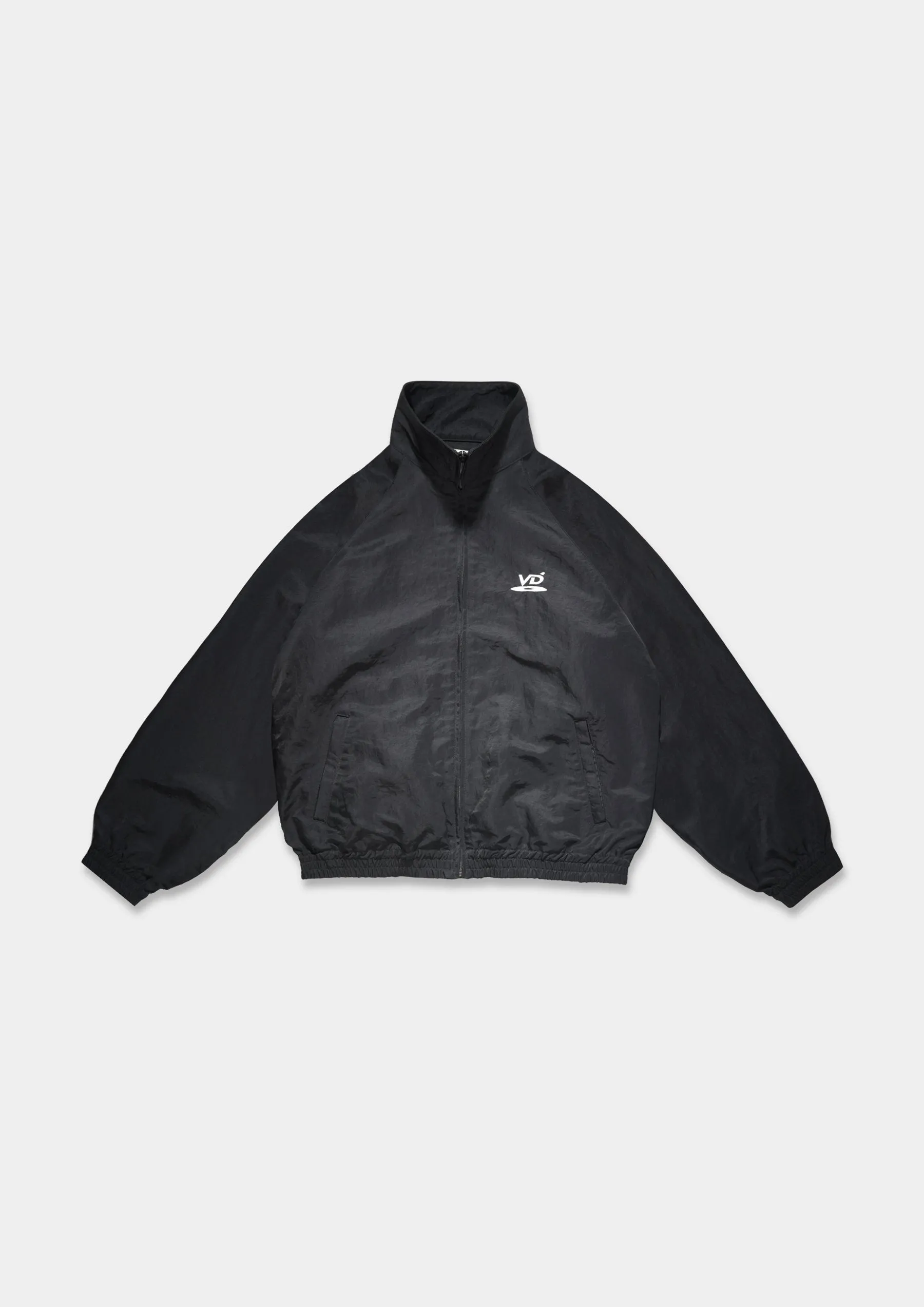 VD CRUSHED NYLON TRACK JACKET