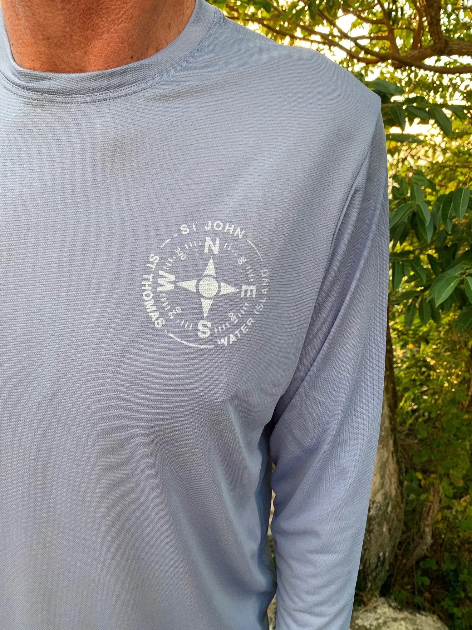 VI Compass UPF50 Shirt - Dusky Blue