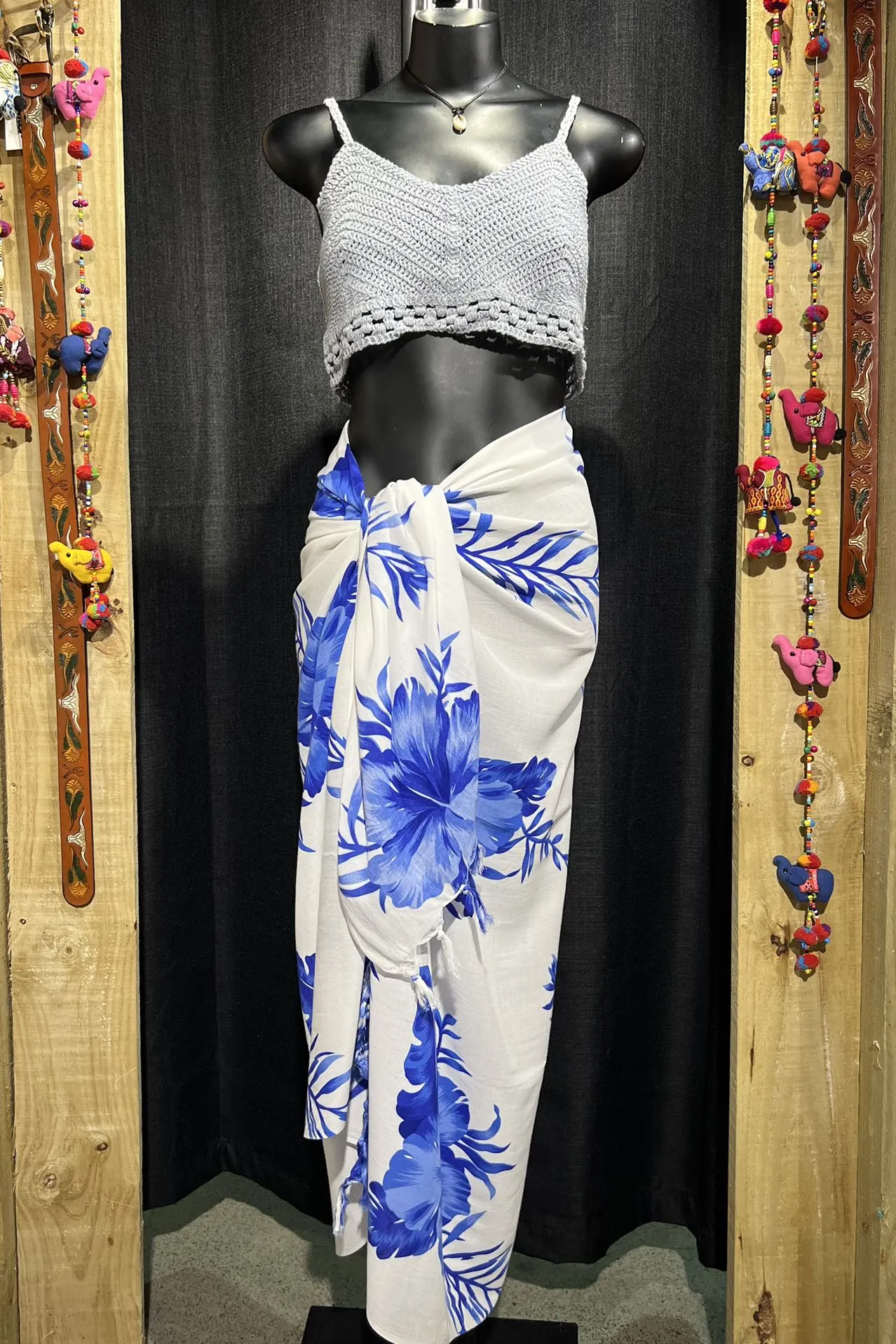 White Pacific Dream Sarong