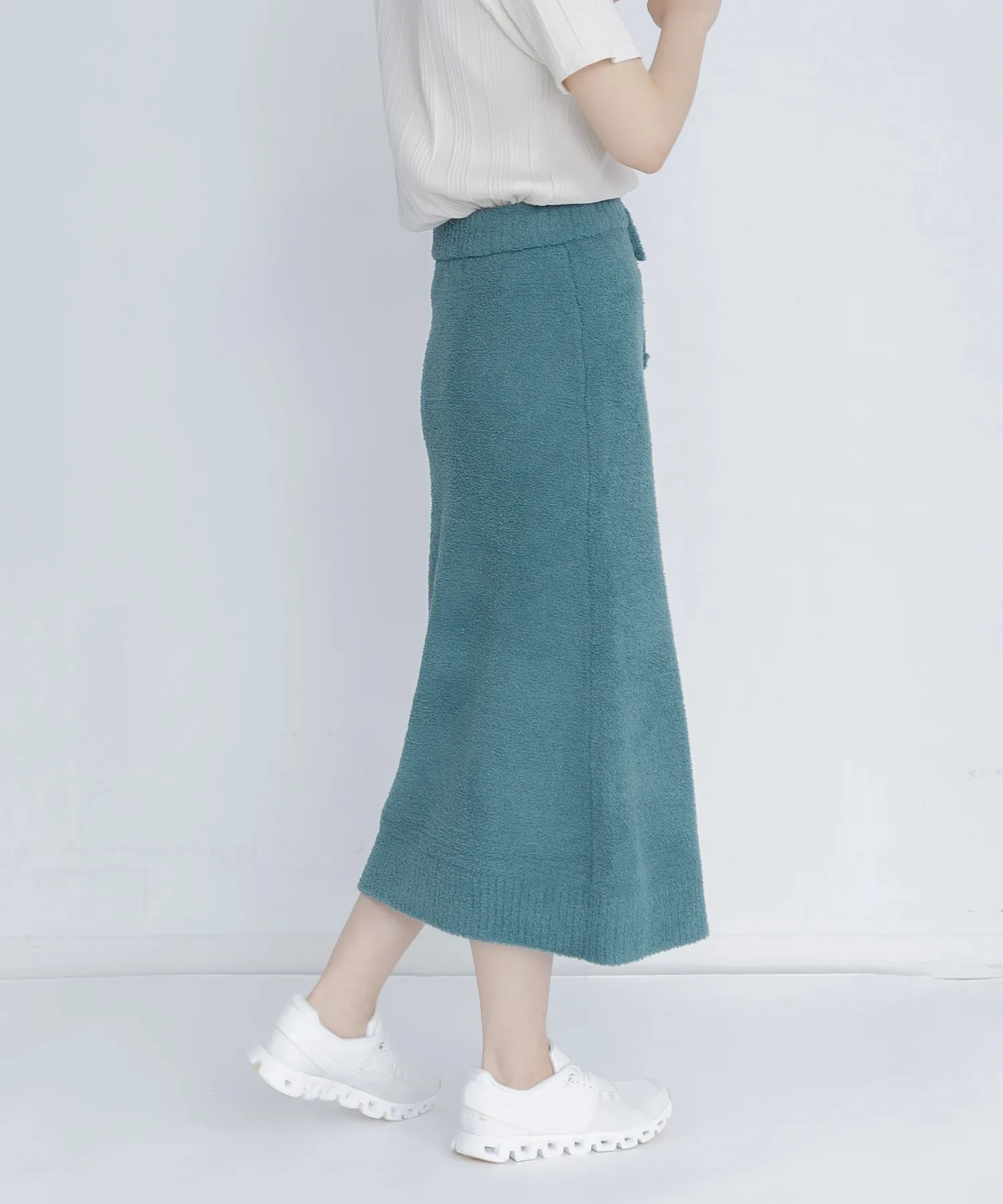 【WOMEN】nestwell THRUSH < Relaxed Fit A Line Skirt >