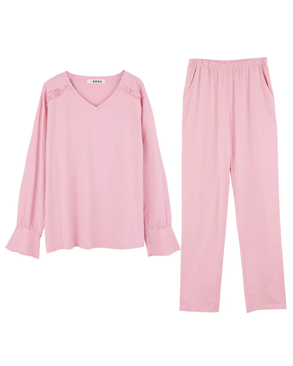 Womens Pink Pjs from Bamboo Organic Cotton