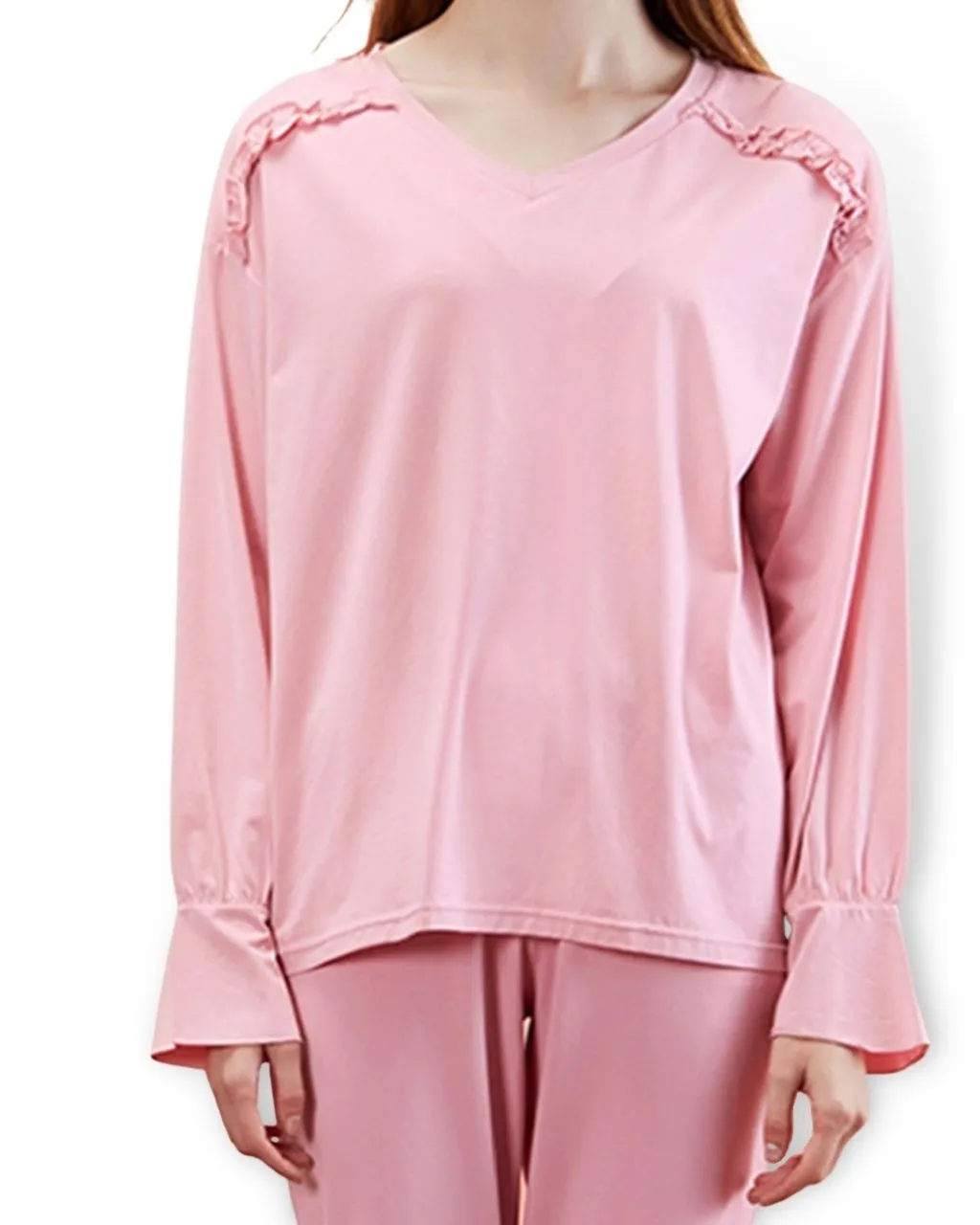 Womens Pink Pjs from Bamboo Organic Cotton