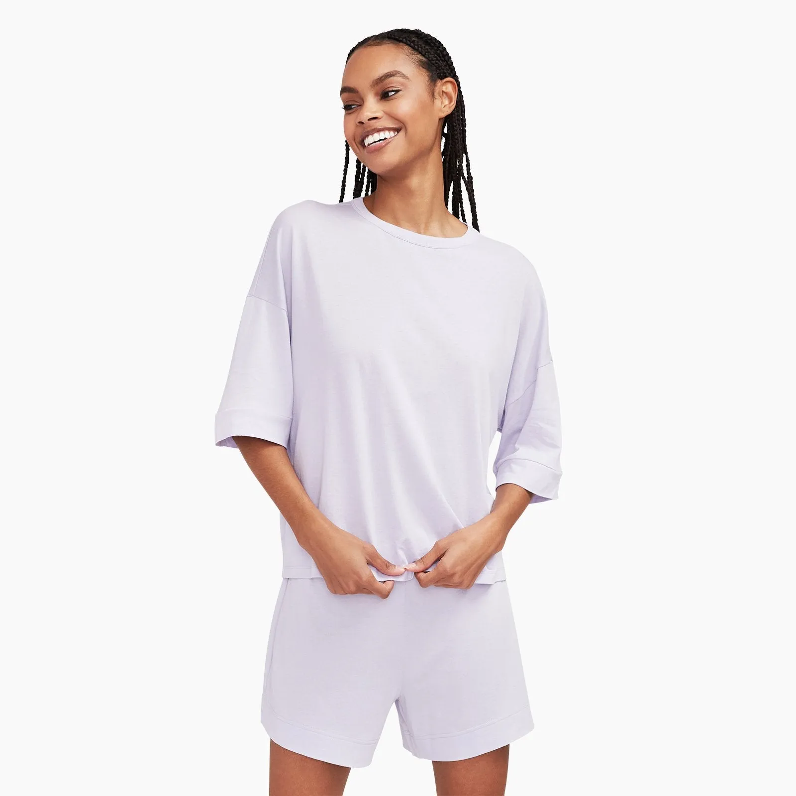 Women's Short Sleeve Pajama Set