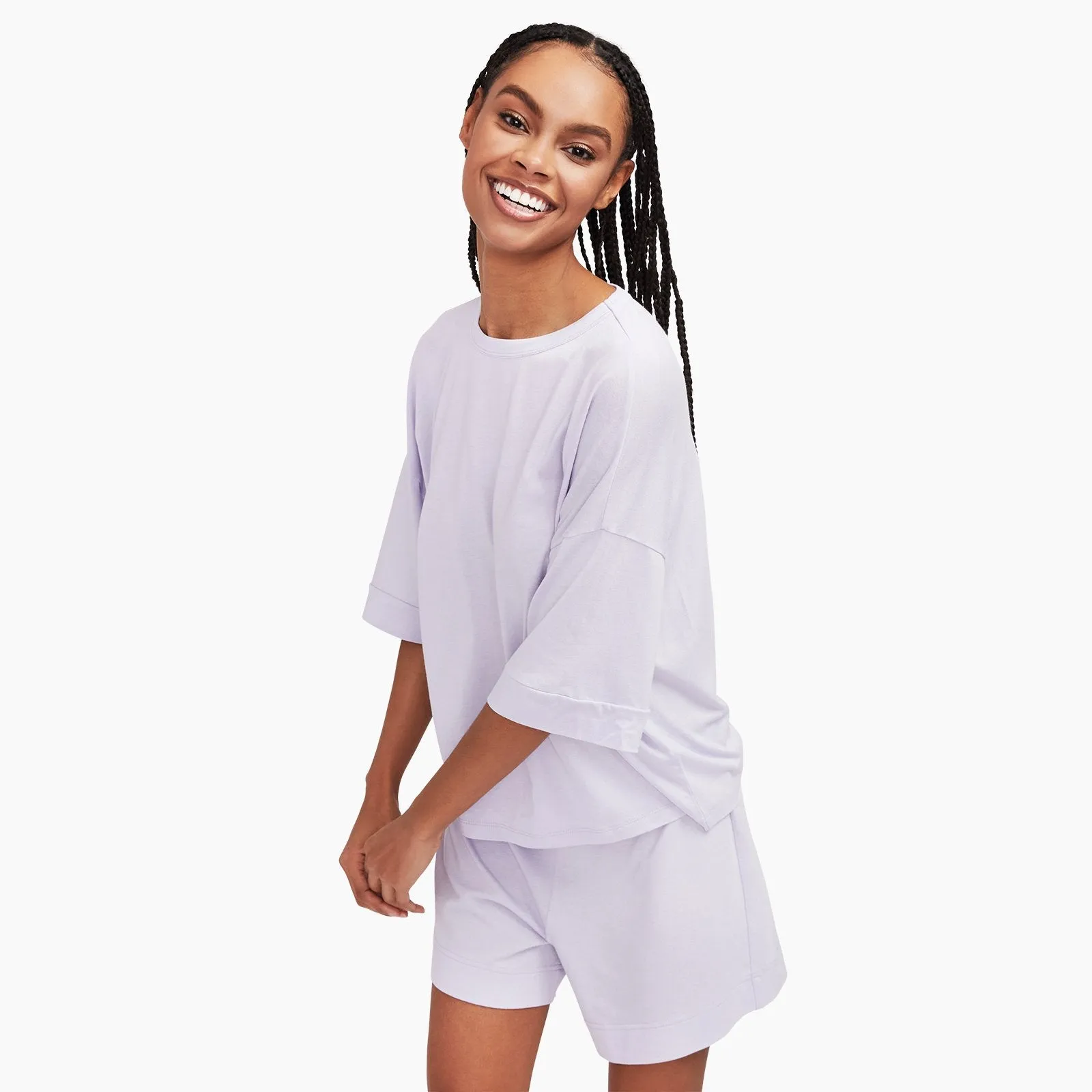 Women's Short Sleeve Pajama Set